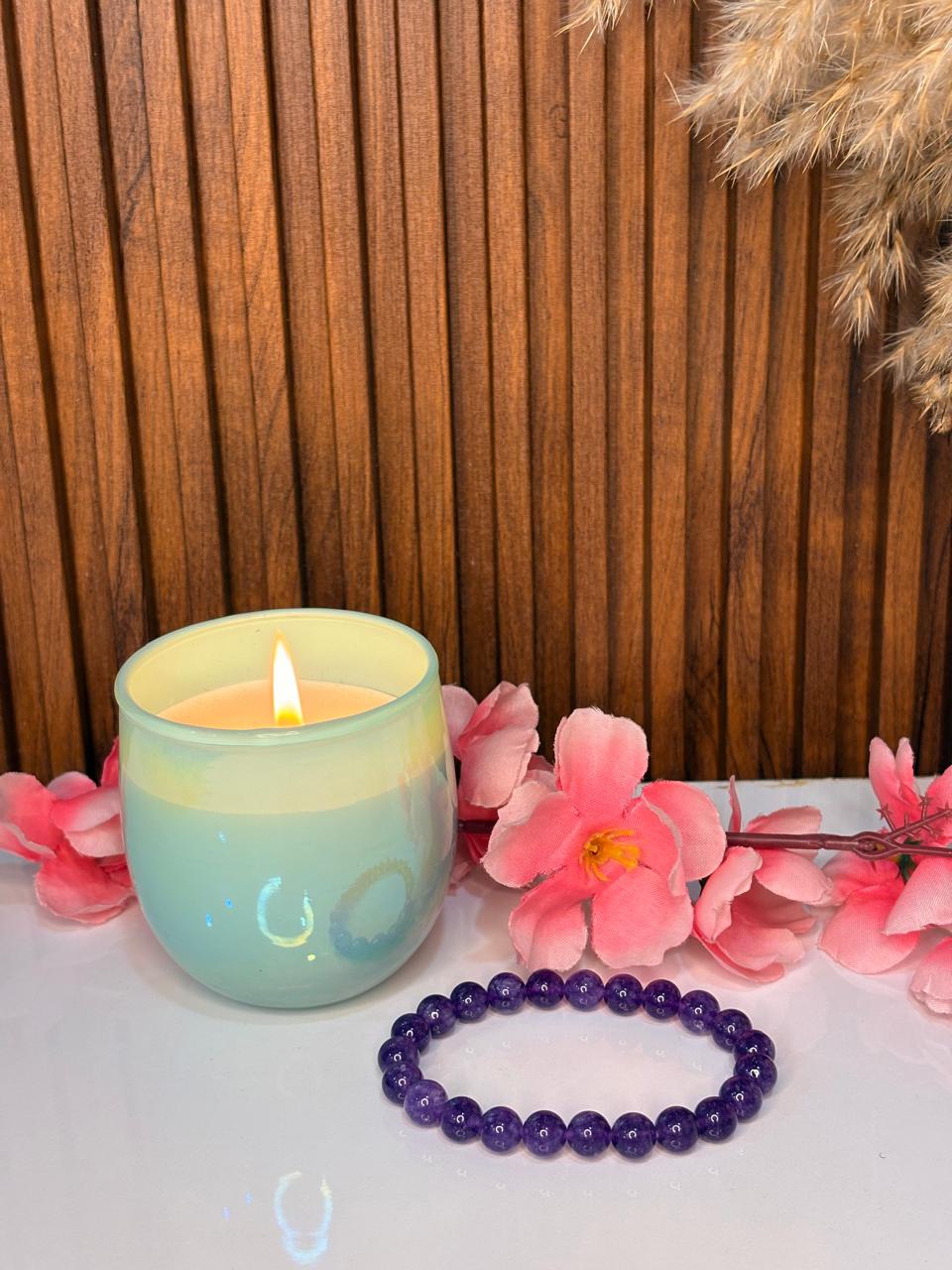 Amethyst Crystal Bracelet | Protection Bracelet | Calming Bracelet | Lab certified