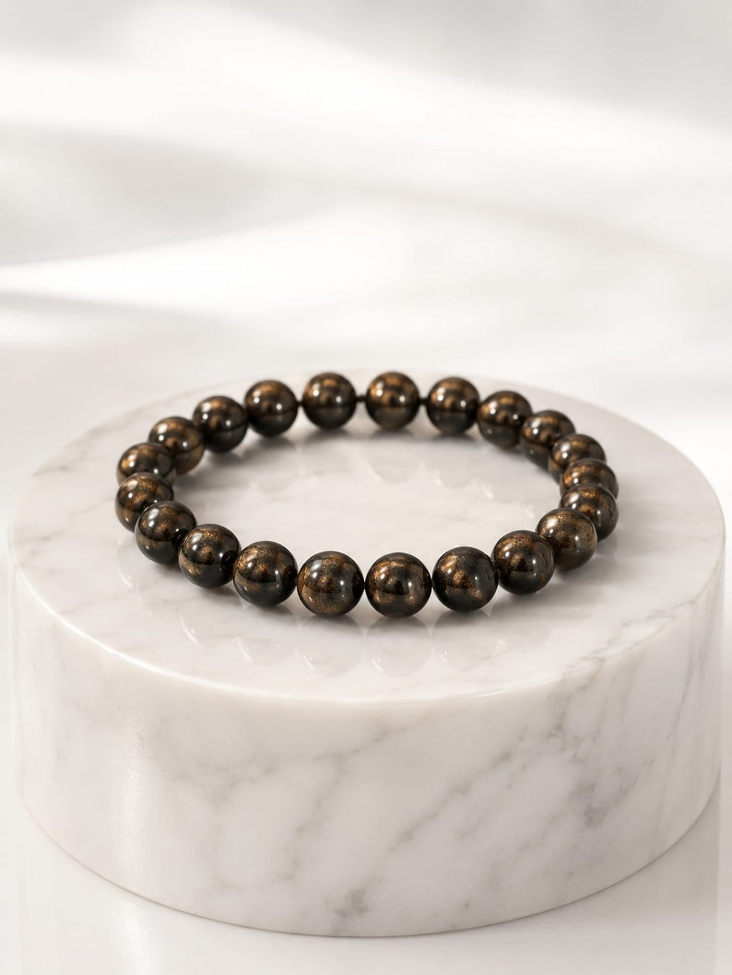 Pyrite Crystal Bracelet (Lab certified)