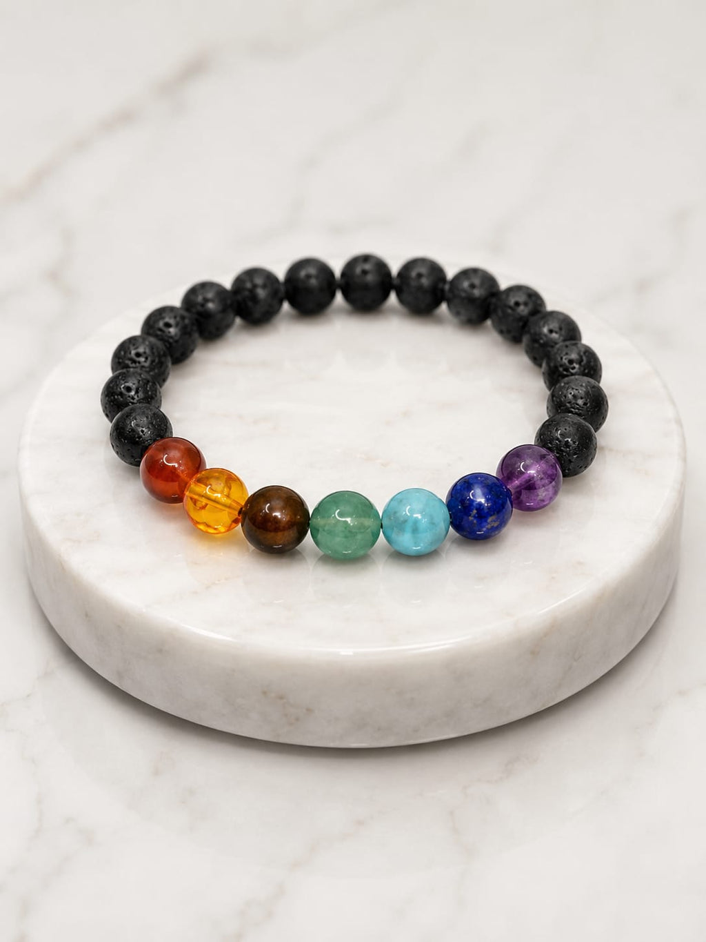 Seven Chakra Crystal Bracelet | Healing Crystal Bracelet | Balance Bracelet